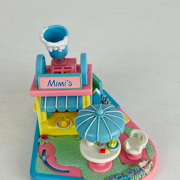 Polly Pocket Bluebird 1994 Mimi's Ice Cream Shop Building Kids Pretend P… - Picture 11 of 11
